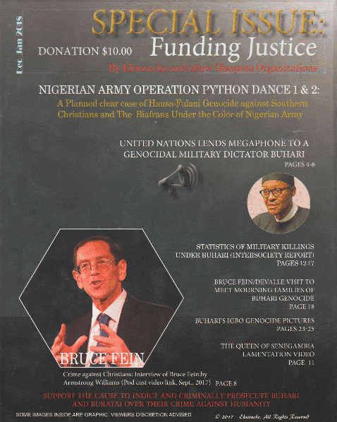 funding justice magazine, fighting injustice and crime against humanity